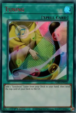 LDS3-EN122 TUNING RED ULTRA RARE 1ST EDITION YuGiOh CARD - Image 1
