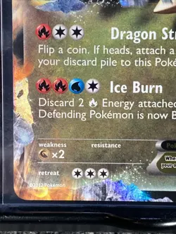 Pokemon TCG White Kyurem EX Card Ultra Rare, Boundaries Crossed, LP Condition - Image 5