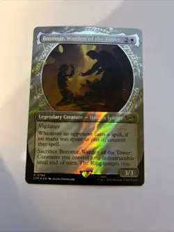 Boromir Warden Of The Tower Showcase Surge Foil Card #0794 MTG LP - Image 1