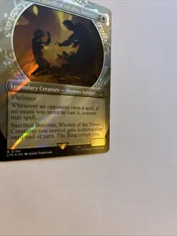 Boromir Warden Of The Tower Showcase Surge Foil Card #0794 MTG LP - Image 2