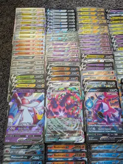 Pokemon Jumbo Oversized Cards Lot - Over 200 Cards TCG Pikachu Glaceon Charizard - Image 2