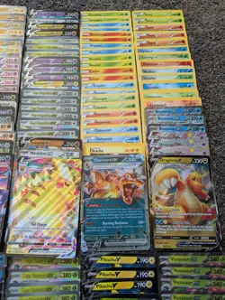 Pokemon Jumbo Oversized Cards Lot - Over 200 Cards TCG Pikachu Glaceon Charizard - Image 3