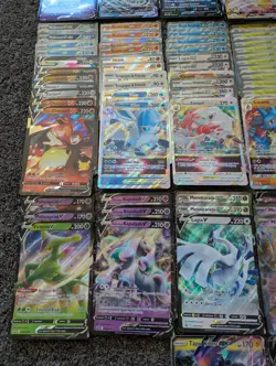 Pokemon Jumbo Oversized Cards Lot - Over 200 Cards TCG Pikachu Glaceon Charizard - Image 4