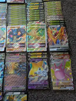 Pokemon Jumbo Oversized Cards Lot - Over 200 Cards TCG Pikachu Glaceon Charizard - Image 5