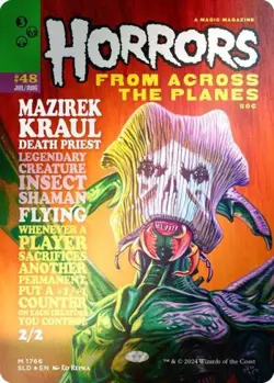 Mazirek, Kraul Death Priest (1766) (Rainbow Foil) -Foil Near Mint MTG - Image 1