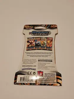 Pokemon XY Steam Siege SLEEVED Booster Pack 10 Cards New 820650801341 - Image 3