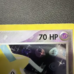 Pokemon Jirachi Reverse Holo Rare Card 8/101 Hidden Legends LP Holo Bleed ErrorU - Image 3