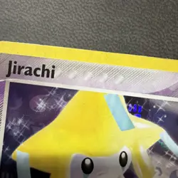 Pokemon Jirachi Reverse Holo Rare Card 8/101 Hidden Legends LP Holo Bleed ErrorU - Image 4