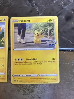 Pokemon Pikachu 3 Card Lot From Sword And Shield Era - Image 2