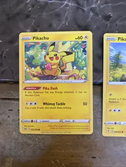 Pokemon Pikachu 3 Card Lot From Sword And Shield Era - Image 4