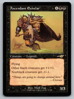 MTG Ascendant Evincar Normal R Nemesis (NMS) 51 LP Magic - Image 1