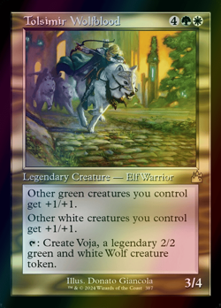 MTG Tolsimir Wolfblood Foil ** Ravnica Remastered ** English - Image 1