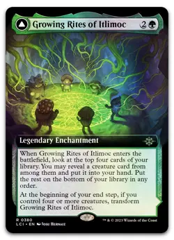 Growing Rites of Itlimoc (Extended Art) #380 (Foil) NM Lost Caverns of Ixalan - Image 1