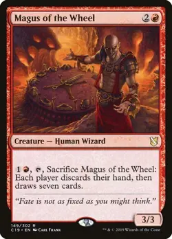 NM Magus of the Wheel, MTG, Commander 2019, Magic the Gathering, 149 - Image 1