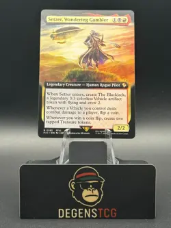 Setzer, Wandering Gambler (Extended Art) Commander: Final Fantasy Regular 0183 - Image 1
