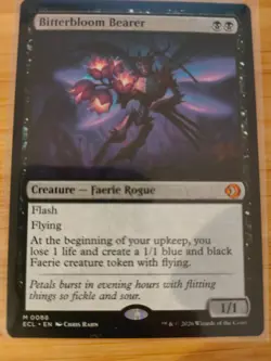 MTG Bitterbloom Bearer 0088 Lorwyn Eclipsed M/NM Free UK P&P - Image 1