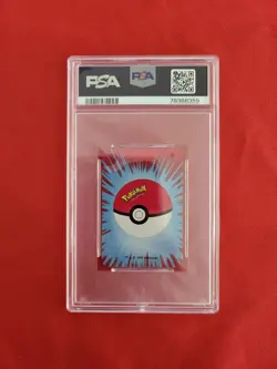 1999 Bicycle Pokemon Mini Playing Cards Abra Red Deck 3 of Diamonds PSA 10 POP 1 - Image 2
