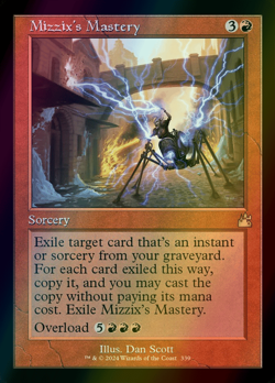 MTG Mizzix's Mastery Foil ** Ravnica Remastered ** English - Image 1