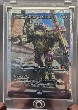 Donatello, Gadget Master (Showcase) (Fracture Foil) Teenage Mutant Ninja Turtles - Image 3