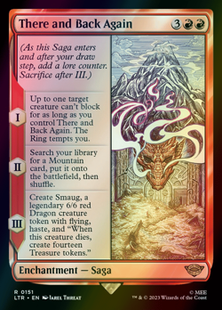 MTG There and Back Again Foil ** The Lord of the Rings ** English - Image 1