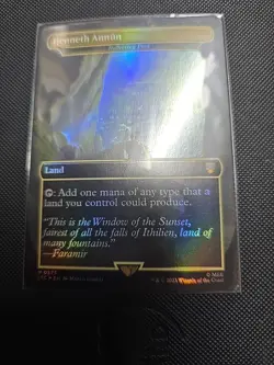 Henneth Annun Reflecting Pool the Lord of the Rings Tales of Middle-Earth Foil - Image 1