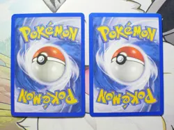 Ultra Rare Pokemon Totodile Reverse Holo Cards 135/165 Expedition + 79/101 - Image 2
