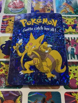 Pokemon 151 Vintage Pocket Monsters Vending HOLO Prism Sticker 2000 Nintendo - Image 3