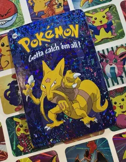 Pokemon 151 Vintage Pocket Monsters Vending HOLO Prism Sticker 2000 Nintendo - Image 4