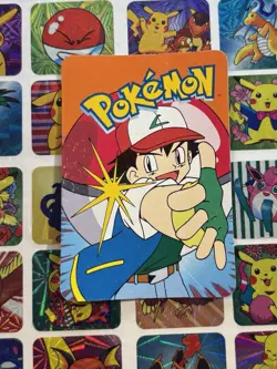 Pokemon 151 Vintage Pocket Monsters Vending HOLO Prism Sticker 2000 Nintendo - Image 5
