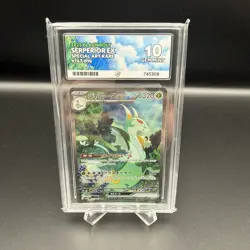 Ace 10 Serperior EX 167/086 Japanese Black Bolt sv11B Pokemon TCG Graded Card - Image 1