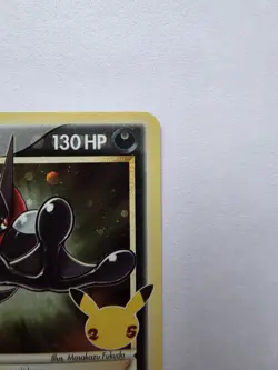 Pokemon TCG Greninja Gold Star SWSH144 25th Celebrations Promo NM / Mint - Image 3
