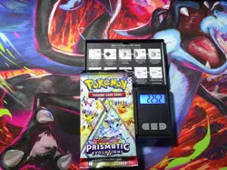 VERY HEAVY! GOD PACKUU SIRUU 22.52g Prismatic Evolutions Pokemon Booster - Image 1