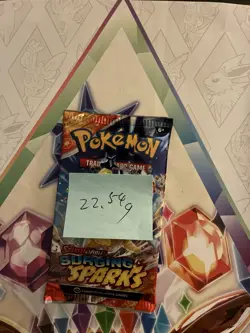 HEAVY! 22.54g Surging Sparks Pokemon TCG Booster Pack - Image 2