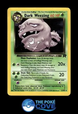 Dark Weezing 31/82 | Team Rocket Unlimited | Pokemon Rare | HP - Image 1