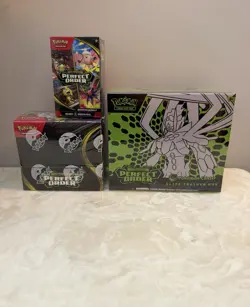 Pokemon TCG Perfect Order Pokemon Center ETB + Booster Box + Booster Bundle 🔥 - Image 1