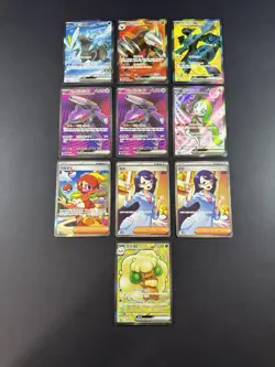 Assorted Black Bolt & White Flare Full Art Holo SR Pokemon TCG Korean - Image 1