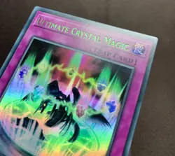 Ultimate Crystal Magic - LDS1-EN117 - Green Ultra Rare - Yugioh - Image 2