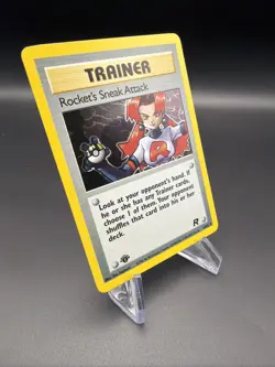Rocket's Sneak Attack - 1st Edition Holo- 16/82 Team Rocket - Pokemon TCG - 2000 - Image 4