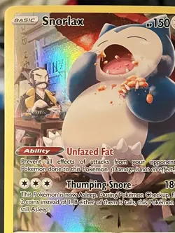 Pokemon Snorlax 2023 TG10/TG30 Trainer Gallery Holo Rare Lost Origin - Image 3