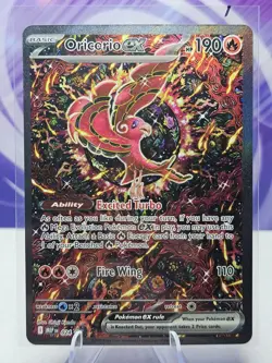 🔥Pokemon Oricorio EX 024 Me: Mega Evolution Promo Full Art Holo NM🔥 - Image 1