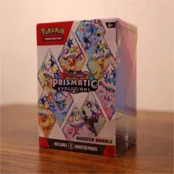 Pokemon Prismatic Evolutions Booster Bundle Box (6 Packs) - Image 1