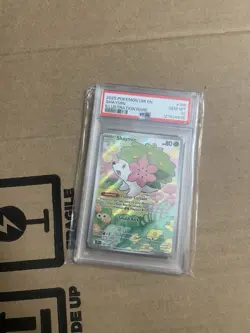 Shaymin 185/182 Sv10: Destined Rivals Holo Psa 10 Pokemon Tcg - Image 1