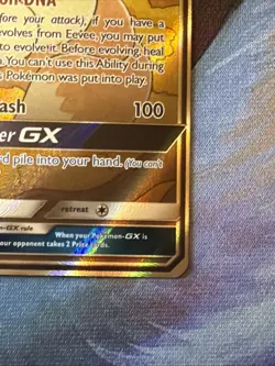 Pokemon TCG - Eevee GX SM233 SM Promo Holo - Image 3