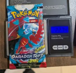 Paradox Rift Booster Pack - Heavy 22.74g - Sealed - Pokemon TCG Scarlet & Violet - Image 1