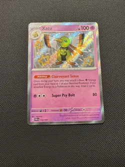 Pokemon TCG Xatu 152/091 Sv: Paldean Fates Shiny Rare Near Mint - Image 2