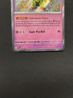 Pokemon TCG Xatu 152/091 Sv: Paldean Fates Shiny Rare Near Mint - Image 4