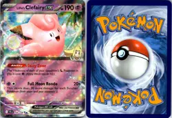 Lillie's Clefairy ex 056/159 Double Rare Journey Together Pokemon NM - Image 3