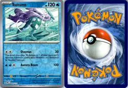 Suicune 024/131 UC Prismatic Evolutions Pokemon Reverse Holo NM - Image 3