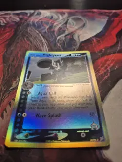 Pokemon Team Aqua's Mightyena 30/95 EX Team Magma vs Aqua Reverse Holo LP - Image 2