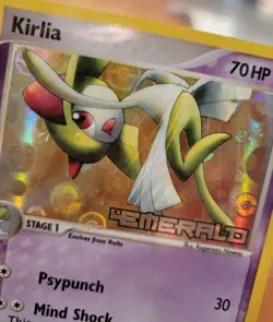 KIRLIA EX Emerald Stamped Holo 2005 Pokemon TCG 33/106 LP - Image 5